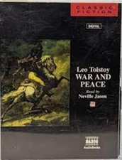 War And Peace by Leo Tolstoy Read By Neville Jason (AUDIO CASSETTE) NEW & SEALED