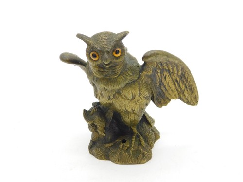 Victorian cast bronze novelty - cast,
