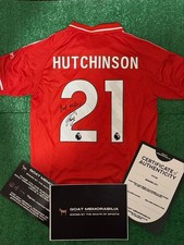 Omari Hutchinson Signed Nottingham Forest Home Shirt - Comes With Proof & COA