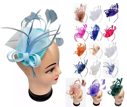Elegant feather curl headband - elegant,