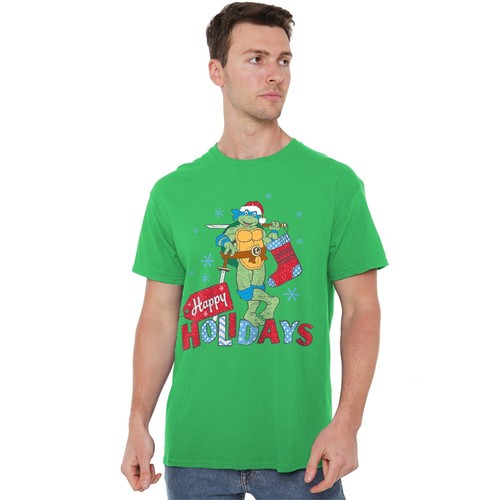 Tmnt happy holiday sparkly - tmnt,