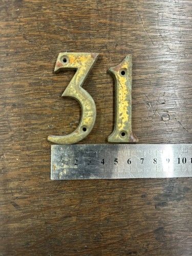 Vintage solid brass - brass, house