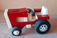 Vintage Farm Tractor Metal Toy