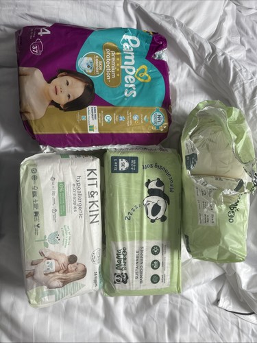 Infant diapers assorted brands - infant,