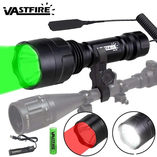 Long range red - red, flashlight