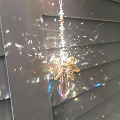 Rainbow guardian angel crystal - angel,