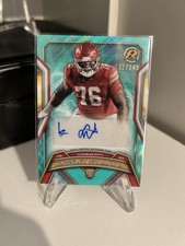 2024 Topps Resurgence - Kingsley Suamataia - Chiefs Rookie Aqua Surge Auto /249