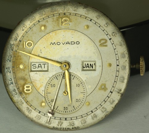 Movado triple date - date, calendar