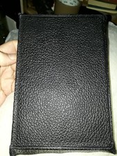 vintage leather bound holy