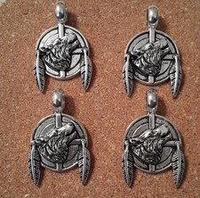 Wolf, Feathers, Dream catcher