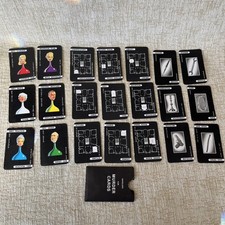 Cluedo Spares Full Set Cards 6