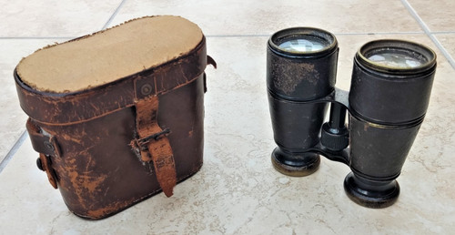 Antique binoculars w - binoculars, w/