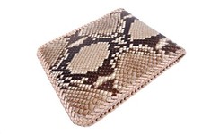 Python Snake Skin Leather Soft
