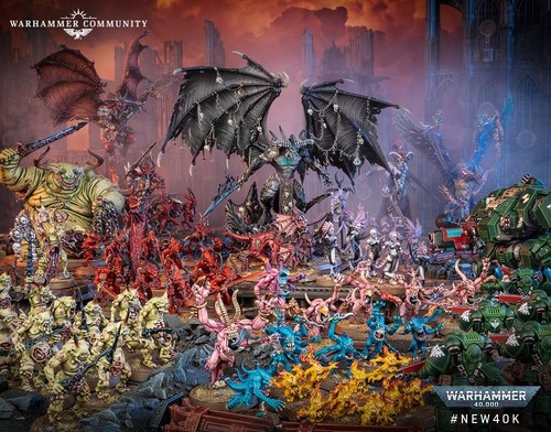 Chaos daemons bits - daemons, lot