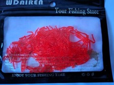 Artificial blood worms x 200