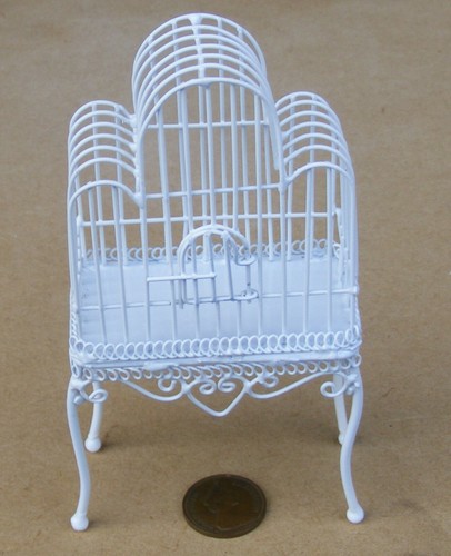 Dolls house white painted - dolls,