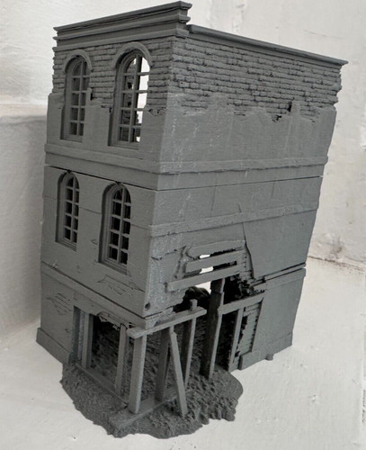 28mm damaged shop - 28mm, with