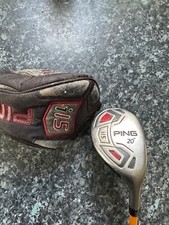 Ping I15 20 degree hybrid. Stiff shaft. Right handed. Golf. Men’s