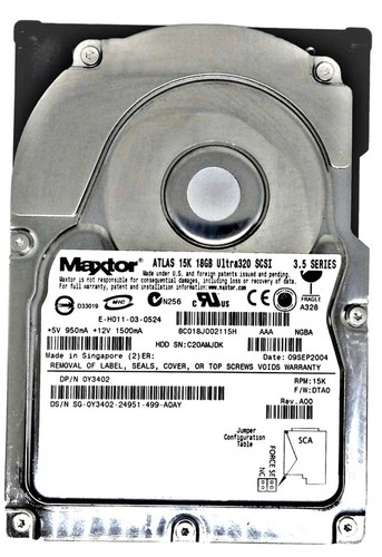 18gb maxtor atlas 15k - atlas,