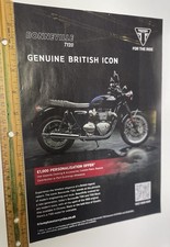 Triumph Motorcycle Bonneville T120 Original*Ready to Display*advertisement#51030