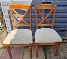 Pair Of Ducal Dining Chairs.