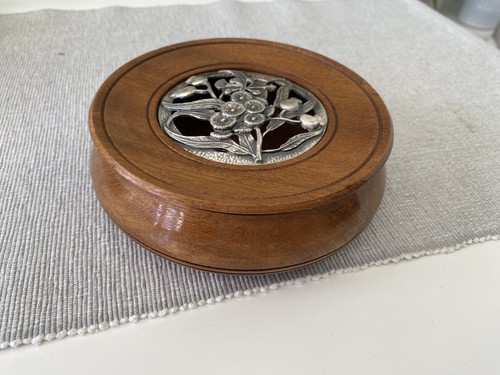 Vintage hand turned beech - beech, wood