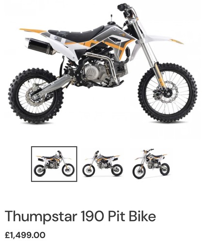 Pit bike 190cc - , wheels