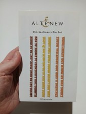 Altenew Slim Sentiments Die