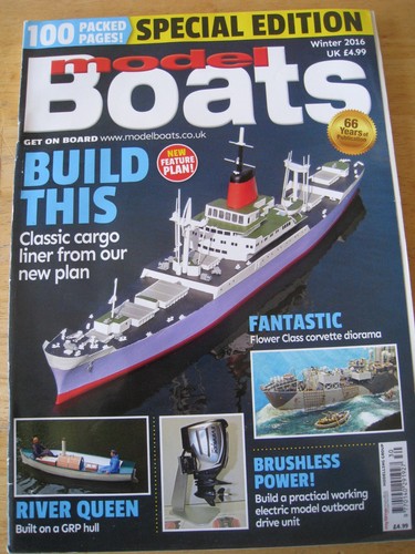 Model boats winter 2016 - boats, cargo