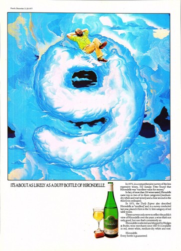 1977 advert for - advert, hedges