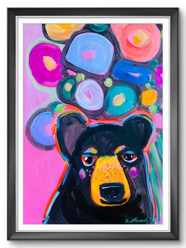 Neo expressive bear - expressive, 8x10