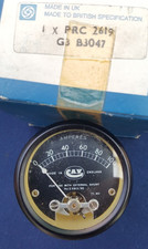 Military Landrover Series 3 Lightweight 24V Shunt box Ammeter 0-100 Amp -PRC2619
