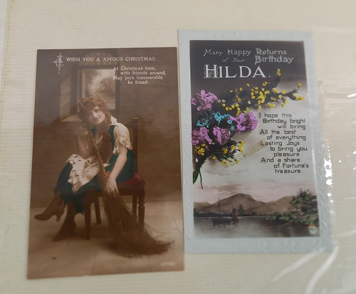 Old postcards greetings - 55, x