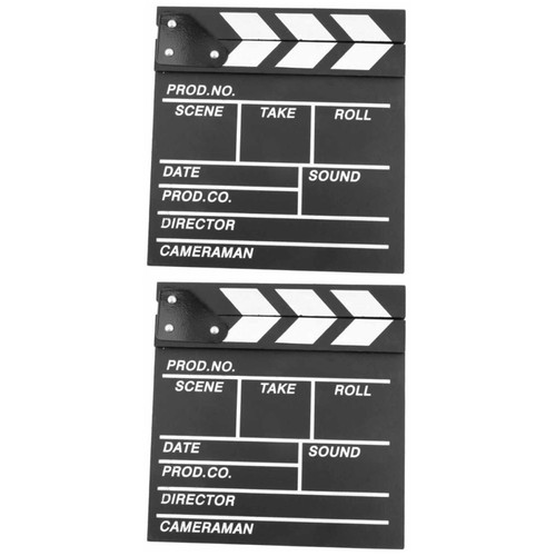 2pcs movie film clap - 2pcs,