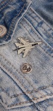TORNADO Lapel Pin Badge.  Aircraft Military Plane Pilot, in Enamel & Metal 54