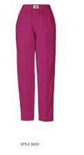 CHEROKEE HOSPITAL SCRUBS STYLE 1020 TROUSERS WINE XS/S/M/L/XL/3XL/4XL