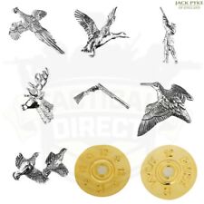 JACK PYKE PIN BADGE TIE PIN HUNTING SHOOTING GIFT PHEASANT SHOTGUN DUCK STAG 