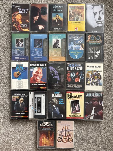 Blues cassette tape - 22,