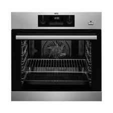 AEG BPS351020M Built in Single Electric Oven in Stainless Steel GRADE A