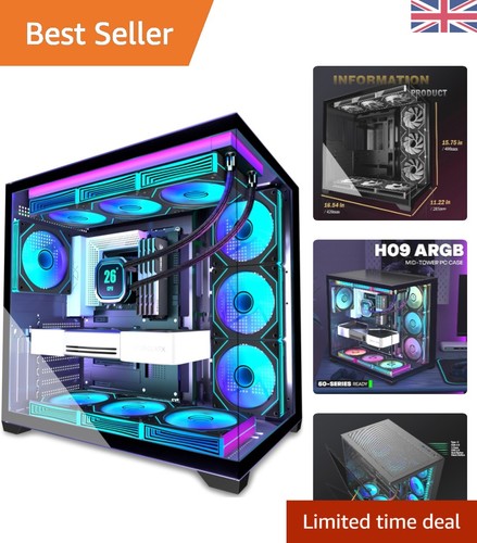 Ansaite mid tower case 7 - pc,