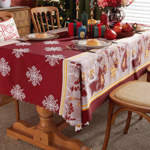 Christmas table cloth 150 - christmas, cloth,150