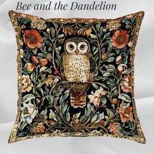 William Morris Inspired  Owl