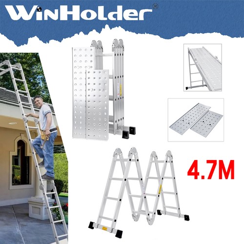 1 aluminium folding - 4.7m,