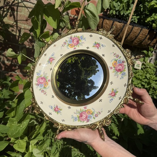 Burleigh ware mirror covex - burleigh,