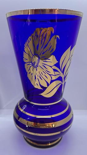 Vintage cobalt blue bohemian - cobalt,