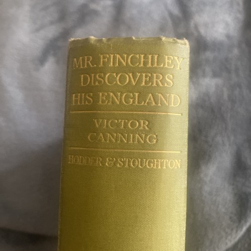 Finchley discovers his - mr.,