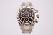 Rolex Daytona White Gold Black