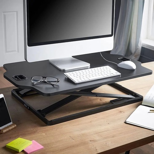 Gas assisted sit stand - sit, rising
