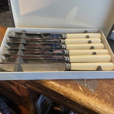 Boxed Super Stainless Cutlery Set  6 Pieces Quality Sheffield Uk