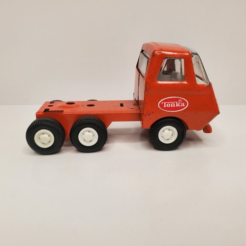 Tonka orange mini - semi, hauler